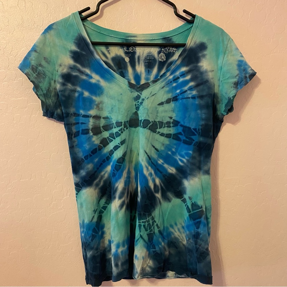 Y2K Tie Dye Top